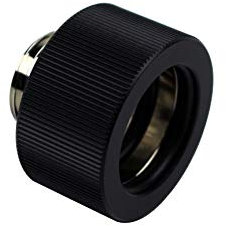 Odestar Wasserkühlungsanschluss, 16 mm, Schwarz, für Desktop und Server, 2 cm lang, 16 mm breit, aus Stahllegierung Kupfer, 25 decibel, Wasserkühlung, ELECTRONIC_COMPONENT_FAN, 430205031