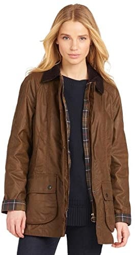 Barbour GIUBBINO BEADNELL WAX CAMMELLO -
