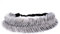 BOBIYA breites Fischschwanz-Haarband aus Kunsthaar, geflochten, klassisch, grob, elastisches Stretch-Haarteil, für Damen und Mädchen, Schönheitsaccessoir, Grau (Salt, Pepper))