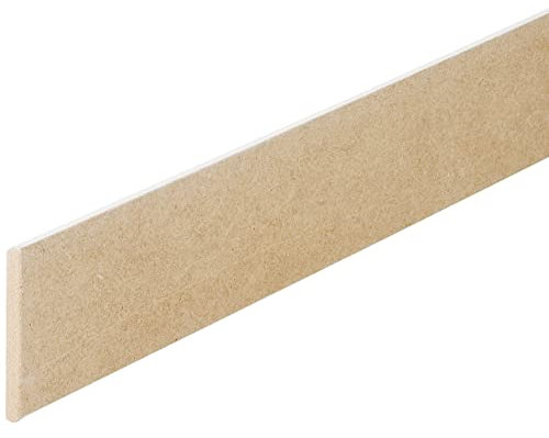 Lot de 5 Plinthes MDF prépeinte Blanc 2400 x 70 x 10 mm. - PEFC 70%