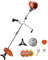 RURIS POWER FOR NATURE Débroussailleuse Thermique DAC 311fr 52cc, 3CV, 250mm - pour Jardin, Élagage, Faucheuse, Coupe Bordure, Inclus Lame, Harnais, Fil de Coupe, Orange