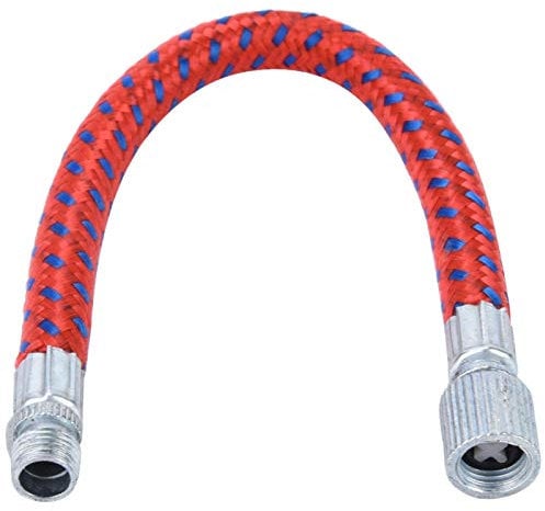 Cyrank 2 Pcs Bike Pump Tube, Bicycle Pump Tube Bike Pump Extension Hose Inflator Tube Pipe Cord Bicycle Pump Replacement Hose for Road Mountain Bike