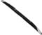 FastUU Heckspoiler, einfache Installation Universal-Gummimaterial Heckspoiler für Auto, Schwarz