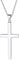Supcare Kette Herren Kreuz Anhänger für Damen Kreuzkette Herren 925 Silber Halskette Männer Jesus Kreuz Kette Eisernes Kreuz Holy Silberkette mit Kreuz Kruzifix Kette Silber Modeschmuck für Glaube