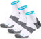 Gococo Technical Cushion 3-pack Sport- und Laufsocken, Anti-Blasen Polsterung, Atmungsaktiv, Schweißableitend für Damen & Herren, 45-47