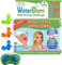 WaterDam Bouchons d'oreilles de natation ultra confortables et imperméables pour éviter les oreilles du nageur (taille 2A + 2A + 2A : enfants, adolescents, petites et moyennes oreilles pour femmes