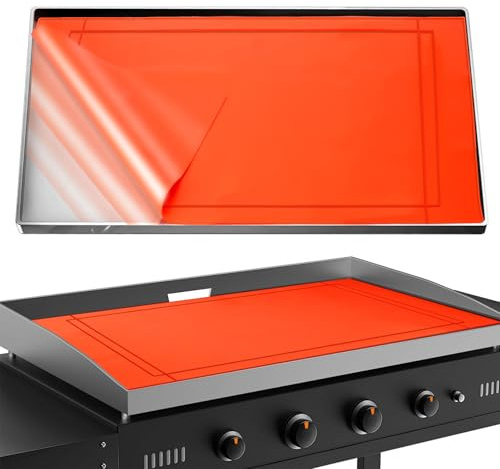 36 Silicone Griddle Cover Mat for Blackstone: Grill Accessories Griddle Flat Top Cover Food-Grade Protection Grill Buddy Mats,Cuttable Fit 30 and 28