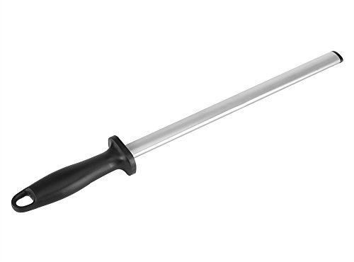 Aiguiseur De Couteaux Roulants, Aiguiseur De Couteaux Roulants, 600# 12 Pouces, Couteau De Cuisine Portable, Tige D'affûtage, Manche En Plastique, Aiguiseur De Pierre