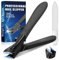 Stainless Steel Ultra Sharp Large Toenail Clippers for Thick Nails, Seniors & Men