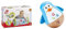Sophie la Girafe – Rollin Activity Bolster – Frühes Lernspielzeug für Kinder & Hape Stehauf-Pinguin, Stehaufmännchen mit Klang, blau, ab 6 Monaten