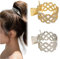 NHPY 2 Pezzi Mollette capelli donna, Pinze per capelli, Pinza capelli donna, Mollettone capelli