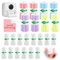 TOSAVGA 22 Rollen Thermorollen, 57 x 25 mm Thermopapier Kinderkamera, Mini Drucker Papier Selbstklebend, Mini Drucker Sticker Papier, Thermodruckerpapier für Kinder Sofortbildkameras