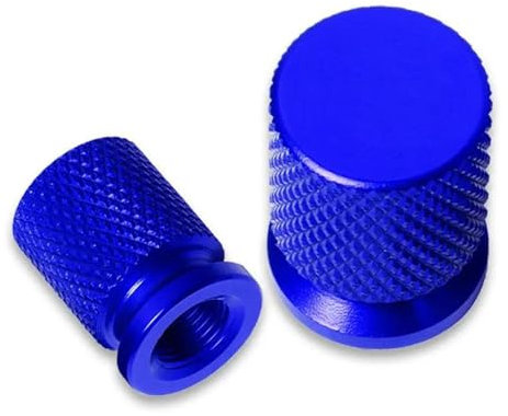 Für ZZR600 ZZR400 ZZR1100 Ventilkappen Für Motorradreifen(Blau)