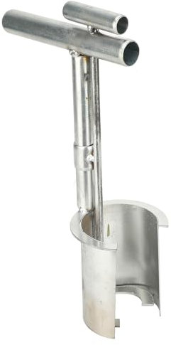 flexman Lampen Pflanzer Werkzeug, T Formlegierung Multifunktionaler Bodensamenlampe Transplanter Ergonomisch Griff Bodenprobener Rasengarten Werkzeug Bodenprobenpler Rasen