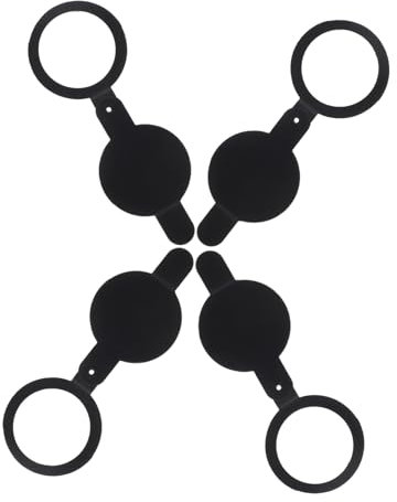 jojofuny 4 Stück Sicherheits-gucklochabdeckungen, Türspion, Sichtschutz, Kupfer, Anti-spion-türlochabdeckungen, Platten-türspionschutz Für Heimbüros