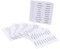 NOLITOY 30 Etiquetas Adhesivas Para Botellas De Agua Artículos De Tocador Baño Impermeables De Pvc Color Negro