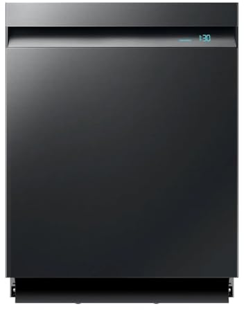 Samsung DW60A8050UB Lavastoviglie Sottopiano, 60 Cm, 14 Coperti, Apertura Automatica, Self Clean, Lavaggio Rapido, Extra Silenziosa, Colore Nero Opaco, Wifi, Classe Energetica C