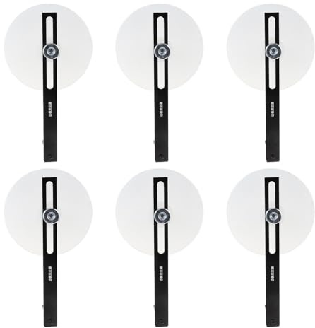 6 Stück Saugnapfwerkzeug für Lcd Tv Bildschirme, Verstellbar | Metall und Silikon, Sichere Klemmung mit Kratzfreiem Anheben, für Lcd Panels und Fernsehbildschirmwartung
