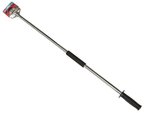 Hilka Tools 55995548 Grattoir de sol très résistant, Noir/argent, 122 cm