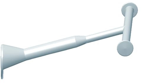 B&K Wand-Brillenhalter Weiß – Brille ablegen, fertig! - Einfach. Praktisch. Perfekt.