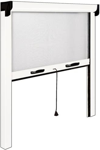 ZANZARIERA KIT BIANCO 100/80X160 RULLO VERTICALE MAURER