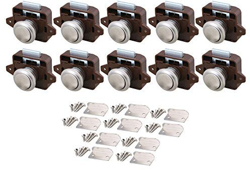 RDEXP 10PCS Keyless Locks Riegelknopfschrank für RV-Schubladenschrank