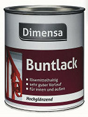 Dimensa 2,5Ltr, Buntlack RAL 6005 Moosgrün, hochglänzend, für innen und außen