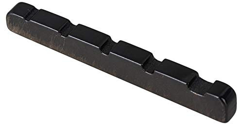 Stainless Steel Electric Guitar BASS Nut for 5-string Guitar (Black)