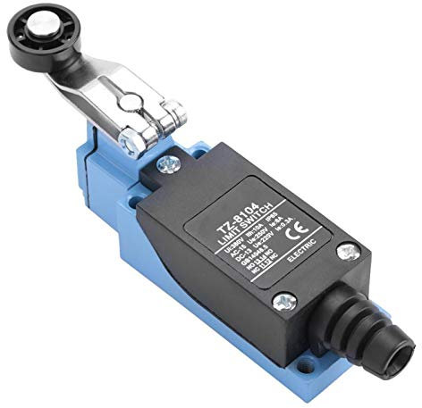 Samfoxy Interrupteur de Fin de Course-Samfox Levier à Galet Interrupteur de Fin de Course Bras à Galet Interrupteur de Fin de Course à Galet réglable 6A 250 V