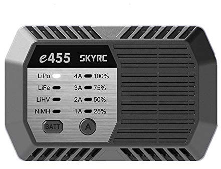 SKYRC e455 50W 4A Multi Chemistry Charger for LiPo, Life, LiHV, and NiMH Batteries