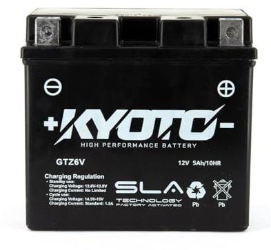 Batterie KYOTO Gtz6v - SLA AGM - Equivalence YTZ6V