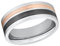 s.Oliver Ring Edelstahl Damen Ringe, Bicolor, Kommt in Schmuck Geschenk Box, 2032553