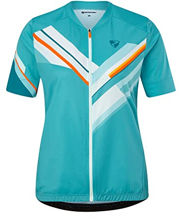 Ziener Damen Narisa Fahrradtrikot/Radtrikot - Mountainbike/Rennrad - atmungsaktiv|schnelltrocknend|elastisch|Kurzarm,