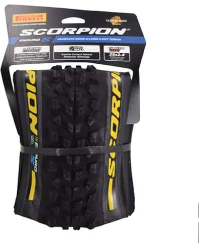 Pirelli Scorpion Enduro S HardWall Bike Tyre, 27.5 x 2.4, Black