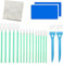Peslogy 20pcs Cell Phone Cleaning Kit USB Charging Port and Headphone Jack Cleaner Set Phone Cleaning Brush Kit Compatible with iPhone, Samsung Galaxy, IOS and Android LG Huawei Motorola Macbook
