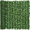 Decorative Artificial Ivy Leaf Green Hedge Roll 3m x 1m Privacy Hedging Wall Landscaping Garden Fence UV Fade Protected, Green