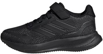 adidas RUNFALCON 5 Shoes Kids, Zapatos Bajos Que no Son de fútbol Unisex Adulto, Core Black/Core Black/Core Black, 35 EU