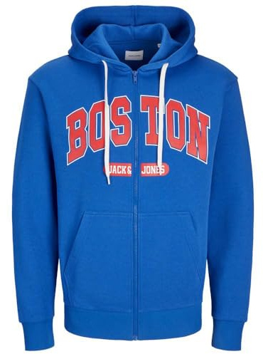 JACK & JONES JJEBRADLEY Varsity Sweat Zip Hood STYD