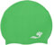 Gorro de natación de Silicona empapada (Verde)