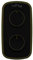 WHY EVO MINI NOA Telecomando rolling code multifrequenza da 280 a 868 mhz, apricancello autoapprendente programmabile, radiocomando ad ampio raggio con 4 pulsanti Deep Green