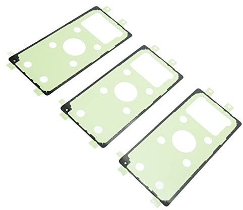 Phone Door Cover Adhesive, Pre Cut Battery Back Cover Sticker Replacement 3pcs for Note 9 N960