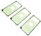 Phone Door Cover Adhesive, Pre Cut Battery Back Cover Sticker Replacement 3pcs for Note 9 N960