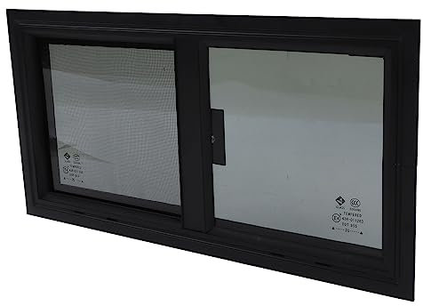 Finestra Scorrevole per Camper, Finestra Scorrevole Orizzontale e Verticale per con Zanzariera per la, Reti in Sabbia per Dimensioni Finestra 550x260 Mm