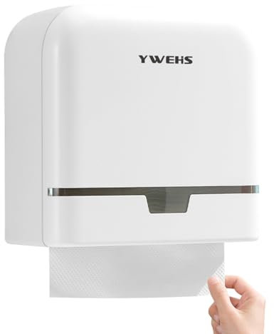 Irishom Handtuchspender aus Papier, Wandmontage, mehrlagiger Papiertuchhalter mit Schloss, wasserdicht, selbstklebend, für den privaten und kommerziellen Gebrauch