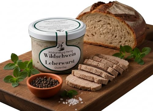 REGIONALA24 – Wildschweinleberwurst Handmade Manufaktur Wildleberwurst Wildschein Wild Leberwurst Wurst