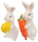 VOSAREA 1 Paar Keramik Kaninchen Ornamente Hasen Dekorationen Hasen Anzüge Für Erwachsene Hasen Ornamente Hasen Artware Hasen Kaninchen Hasen Dekorationen Keramik Osterhasen