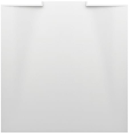 LAUFEN Nia Duschwanne, 800x800x28mm, Marbond, quadratisch, Bodeneinbau, Ablauf in Wand, H2100300000001, Farbe: Weiß