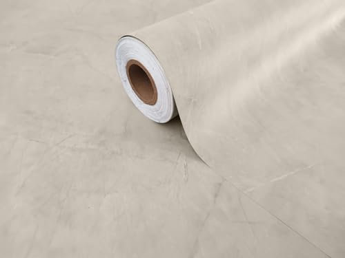 Extra Starke Laminierte Selbstklebende Holzfolie MARMOR GRAU - Klebefolie Möbelfolie Dekofolie - Türfolie Küchenfolie Schrankfolie Tischfolie | 90 cm × 210 cm