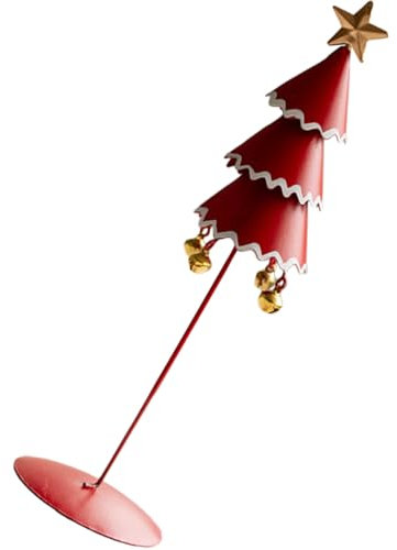 SOLUSTRE Nordische Eisen Weihnachtsbaum Tischdekoration Stilvolle Weihnachtsbaum Requisite Für Fotos Für Festliche Wohnraumgestaltung
