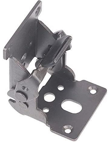 Charnière pliante for pieds de table et meubles, charnière autobloquante de 0 à 90 et 180 degrés, paquet de 2(BK)